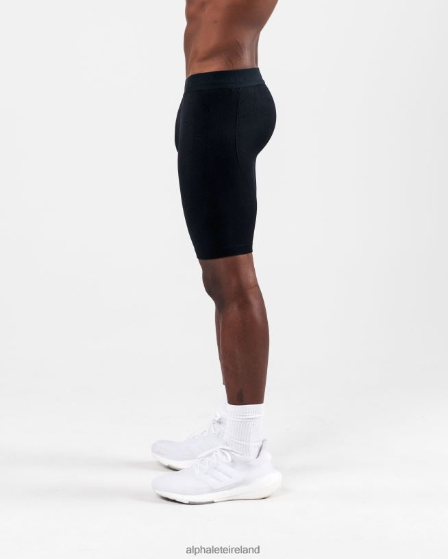 Clothing IE Alphalete Men Reform Compression Short Black 2L4400654 - Image 2