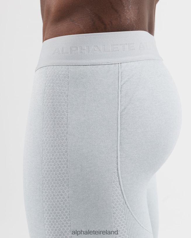 Clothing IE Alphalete Men Reform Compression Short Grey 2L4400653 - Image 4