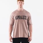 Clothing IE Alphalete Men Republic Tee Antler Brown 2L4400504