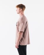Clothing IE Alphalete Men Republic Tee Antler Brown 2L4400504 - Image 3