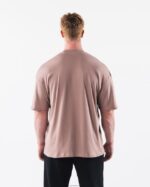 Clothing IE Alphalete Men Republic Tee Antler Brown 2L4400504 - Image 4