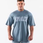 Clothing IE Alphalete Men Republic Tee Azul Blue 2L4400498