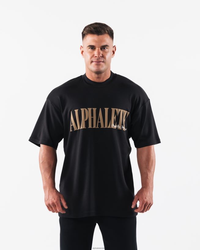 clothing_ie_alphalete_men_republic_tee_black_2l4400506.jpg Clothing IE Alphalete Men Republic Tee Black 2L4400506 - Image 1
