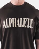 Clothing IE Alphalete Men Republic Tee Turkish Coffee Brown 2L4400505 - Image 5