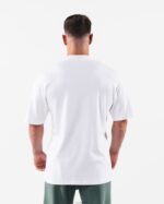 Clothing IE Alphalete Men Republic Tee White 2L4400489 - Image 4