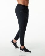 Clothing IE Alphalete Men Studio Pant Black/Silver 2L4400742 - Image 2