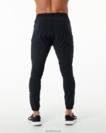 Clothing IE Alphalete Men Studio Pant Black/Silver 2L4400742 - Image 5