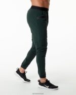 Clothing IE Alphalete Men Studio Pant Hunter Green 2L4400740 - Image 2