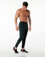 Clothing IE Alphalete Men Studio Pant Hunter Green 2L4400740 - Image 3