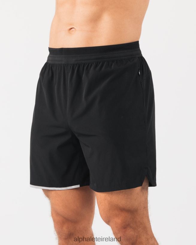 Clothing IE Alphalete Men Studio Short 6" Black/Silver 2L4400683 - Image 3