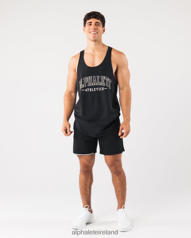 Clothing IE Alphalete Men Studio Short 6" Black/Silver 2L4400683 - Image 4