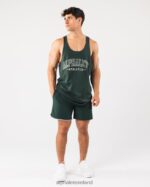Clothing IE Alphalete Men Studio Short 6" Evergreen Green 2L4400680 - Image 4