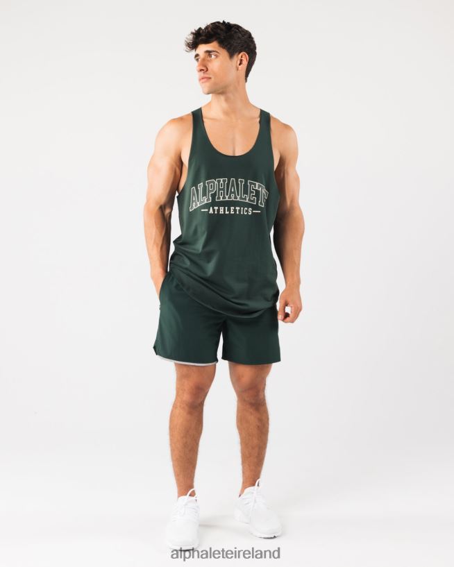 Clothing IE Alphalete Men Studio Short 6" Evergreen Green 2L4400680 - Image 4