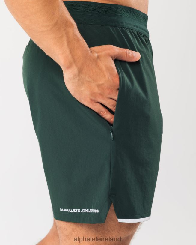 Clothing IE Alphalete Men Studio Short 6" Evergreen Green 2L4400680 - Image 5