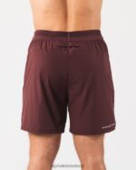 Clothing IE Alphalete Men Studio Short 6" Sangria Red 2L4400681 - Image 2