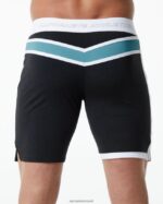 Clothing IE Alphalete Men Trident Competition Short Black 2L4400745 - Image 2