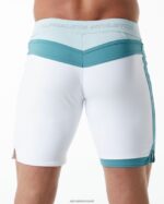 Clothing IE Alphalete Men Trident Competition Short White 2L4400743 - Image 2