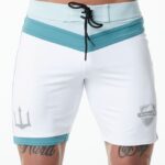 Clothing IE Alphalete Men Trident Competition Short White 2L4400743
