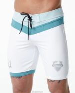 Clothing IE Alphalete Men Trident Competition Short White 2L4400743 - Image 4