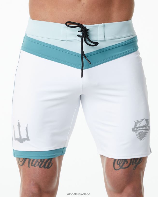 clothing_ie_alphalete_men_trident_competition_short_white_2l4400743.jpg Clothing IE Alphalete Men Trident Competition Short White 2L4400743 - Image 1
