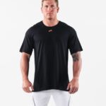 Clothing IE Alphalete Men Wolf Head Airtech Tee Black 2L4400523