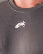 Clothing IE Alphalete Men Wolf Head Airtech Tee Dusty Concrete Grey 2L4400518 - Image 5
