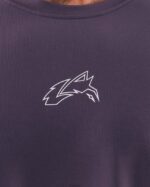 Clothing IE Alphalete Men Wolf Head LS Tee Dusty Rose Gradient Purple 2L4400494 - Image 5