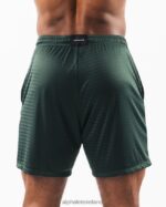 Clothing IE Alphalete Men Wolf Head Mesh Short 6" Evergreen 2L4400660 - Image 4
