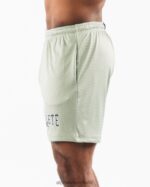 Clothing IE Alphalete Men Wolf Head Mesh Short 6" Sage Green 2L4400661 - Image 3