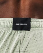 Clothing IE Alphalete Men Wolf Head Mesh Short 6" Sage Green 2L4400661 - Image 5