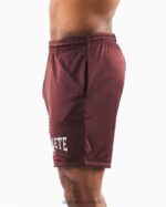 Clothing IE Alphalete Men Wolf Head Mesh Short 6" Sangria Red 2L4400659 - Image 3