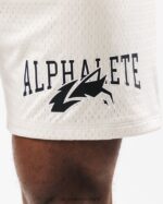 Clothing IE Alphalete Men Wolf Head Mesh Short 6" Sea Shell Brown 2L4400658 - Image 6