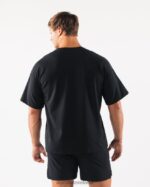Clothing IE Alphalete Men Wolf Head Paisley Print Tee Black 2L4400531 - Image 3