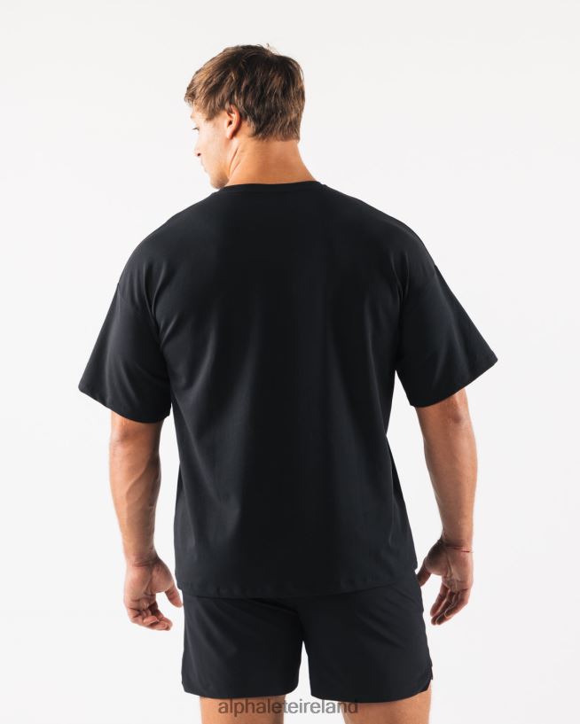 Clothing IE Alphalete Men Wolf Head Paisley Print Tee Black 2L4400531 - Image 3