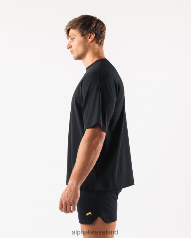 Clothing IE Alphalete Men Wolf Head Paisley Print Tee Black 2L4400531 - Image 4