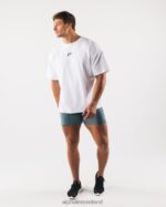 Clothing IE Alphalete Men Wolf Head Paisley Print Tee White 2L4400525 - Image 2