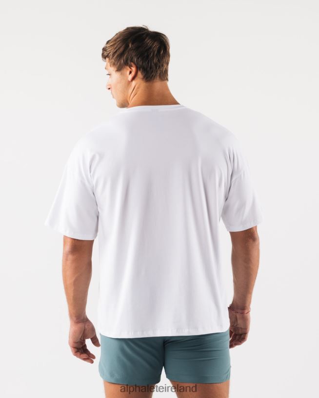 Clothing IE Alphalete Men Wolf Head Paisley Print Tee White 2L4400525 - Image 4