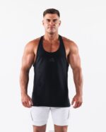 Clothing IE Alphalete Men Wolf Head Stringer Black 2L4400562