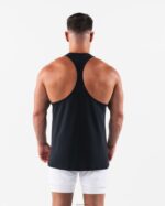 Clothing IE Alphalete Men Wolf Head Stringer Black 2L4400562 - Image 4