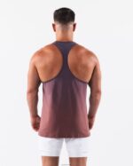 Clothing IE Alphalete Men Wolf Head Stringer Dusty Rose Gradient Purple 2L4400560 - Image 4