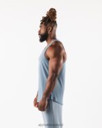 Clothing IE Alphalete Men Wolf Head Tank Glacier Blue 2L4400566 - Image 3