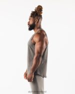 Clothing IE Alphalete Men Wolf Head Tank Pewter Brown 2L4400568 - Image 3