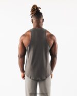 Clothing IE Alphalete Men Wolf Head Tank Pewter Brown 2L4400568 - Image 4