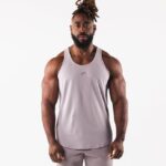 Clothing IE Alphalete Men Wolf Head Tank Rose Water Pink 2L4400565