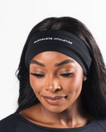 Clothing IE Alphalete Unisex AA Airtech Headband Black 2L4400478 - Image 3