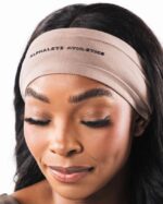 Clothing IE Alphalete Unisex AA Airtech Headband Creamy Beige Brown 2L4400477 - Image 5