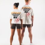 Clothing IE Alphalete Unisex Claw Tee Off White 2L4400217
