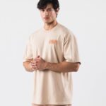 Clothing IE Alphalete Unisex Cryptic Tee Beige Brown 2L4400214