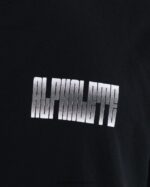 Clothing IE Alphalete Unisex Cryptic Tee Black 2L4400216 - Image 4