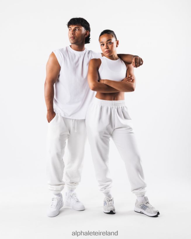 Clothing IE Alphalete Unisex Earth Dye Natural Jogger Cloud White 2L4400460 - Image 2